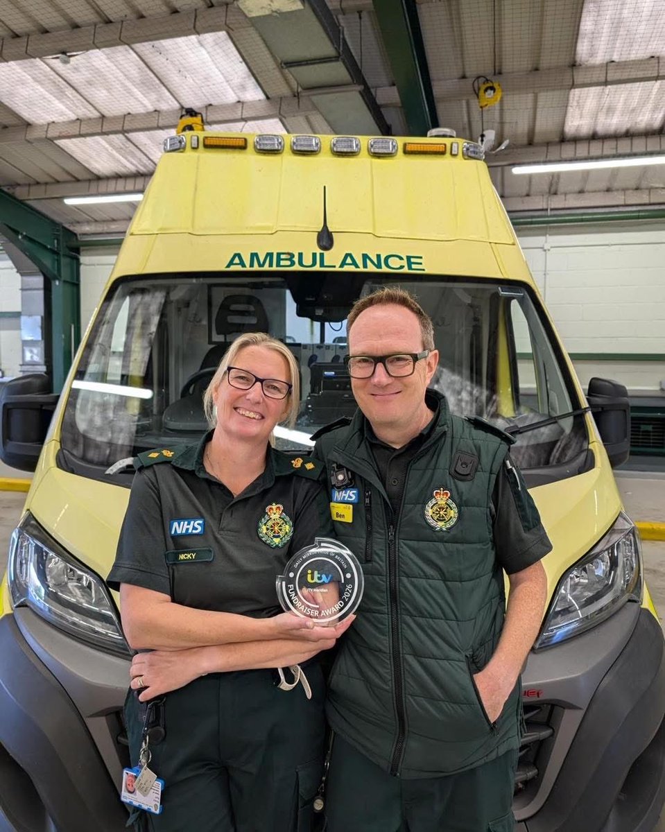 FinleysTouch's tweet photo. WE HAVE WINNERS! 🏆 

We are delighted to share that Nicky and Ben have won the @itvmeridian Regional Fundraiser of the Year @PrideOfBritain award. 

As Trustees we could not be prouder of everything they have achieved in Finley’s memory. https://t.co/Vfl4mBRMWM