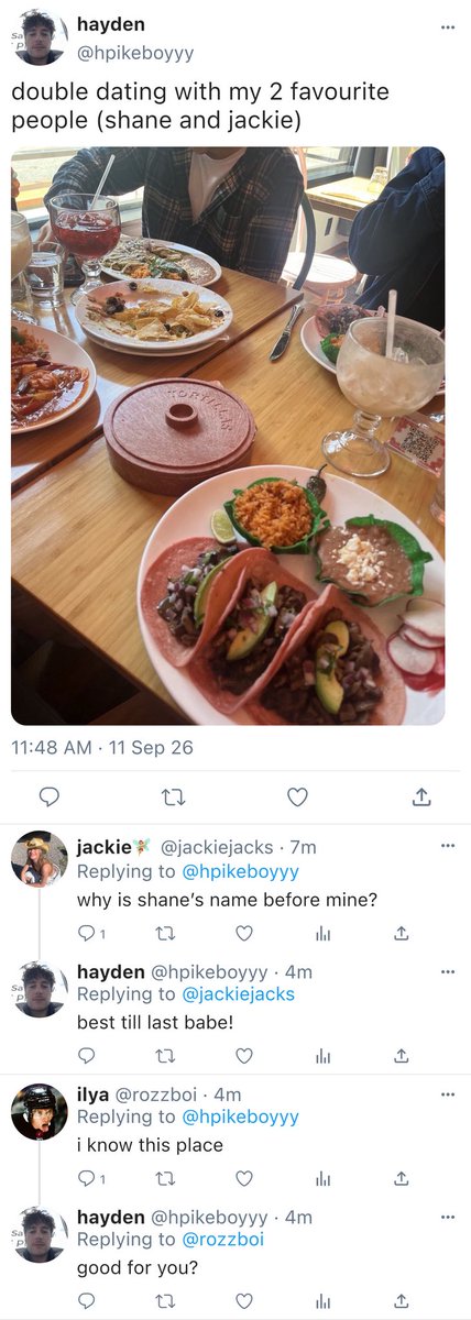 ilyasroza's tweet photo. #hollanov smau where shane and ilya are college fuck buddies who swear they hate each other outside of hooking up, however, whenever either of them goes on a date or tries to find someone else to hook up with, the other will always find a way to interrupt https://t.co/PeUuT63FI3
