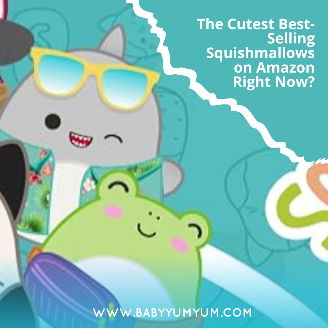 BabyYumYumSA's tweet photo. These Squishmallows are flying off the shelves! 👀🧸 https://t.co/V8fXjlVYF7 
From adorable Bluey and Pokémon favourites to seriously cute cats and birthday-themed plushies, we’ve rounded up the best-selling Squishmallows on Amazon right now.

#Squishmallows #KidsToys #ToyTrends #KidsGifts #BabyYumYum #CommissionsEarned