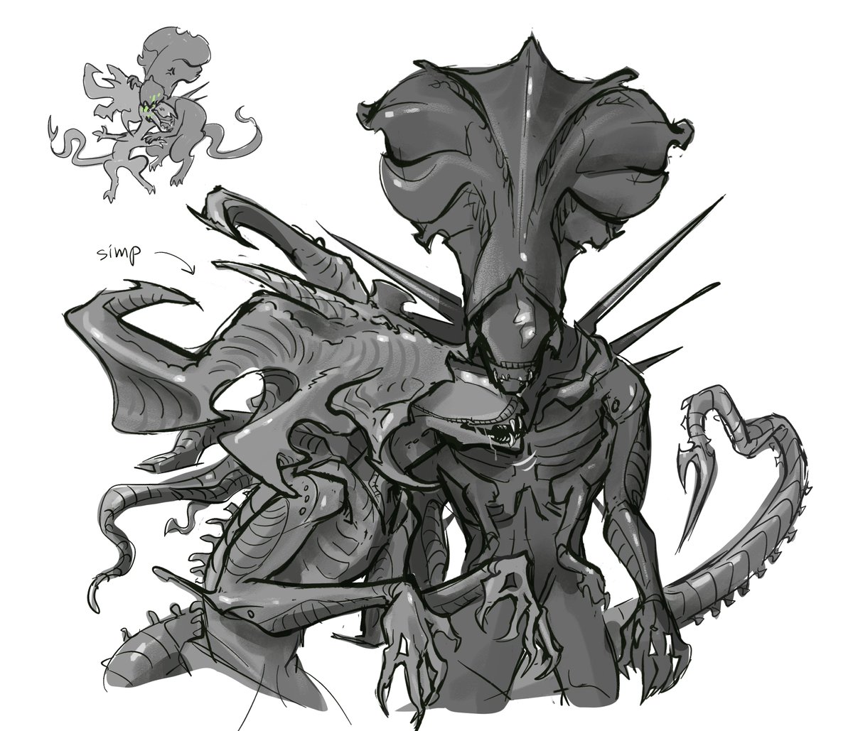 ccruuma's tweet photo. xeno king is a suck up for queen btw https://t.co/PslCbA9L6X