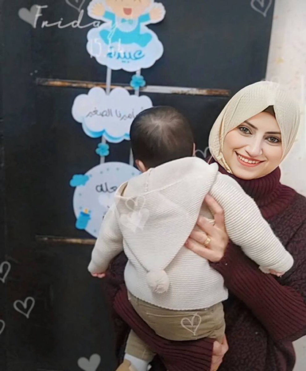 warfareanalysis's tweet photo. ⚡️Gaza journalist Mohammad Haniyeh posted two days ago: 

“Today, we recovered them as decomposed remains.

The martyr journalist Doaa Sharaf, my brother’s wife, and their child Obaida were recovered 3 years after their bodies decomposed under the rubble of al-Taj Building, along with 37 martyrs from her family. Only their bones and some of their clothes remained.

They were killed in a horrific massacre in which the occupation army dropped dozens of tons of bombs on al-Taj Building area on al-Yarmouk Street in Gaza City.

A wound is reopened, as if the moment of the tragedy is before us once again. May Allah strengthen our hearts.

These were the weapons Obaida, my nephew, possessed…

Tens of tons of bombs rained down on him, his mother, and her family in the al-Taj massacre in the al-Yarmouk neighborhood of Gaza.

His baby bottle, a blanket that had embraced his body, and the remains of his toy… we found them alongside his bones after 3 years of decomposition under the rubble.

What did Obaida do? And what did more than 500 people from the families of the area, who were wiped out in a single moment, do?

This is what Israel did to us… This anguish, pain, and oppression are renewed within us and burn our hearts…

O vengeance of the heavens and Lord of the heavens… O Lord, grant us patience for what we cannot bear.”