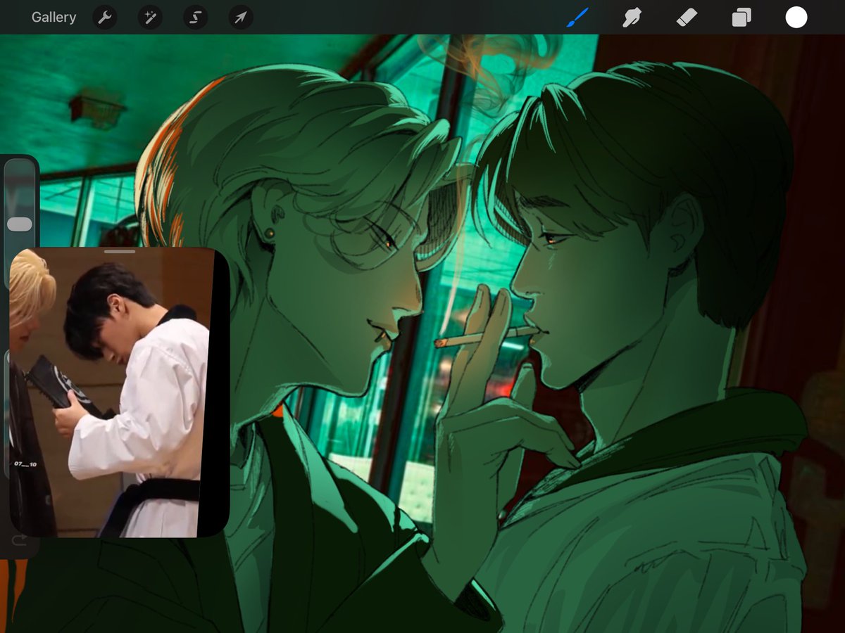 3Luu_petal's tweet photo. In honour of the hottest #woosan one shot I‘ve ever read, please have this piece as compensation for me acting up on the tl. 🥴💜 Thank you @woooyomuffin for being the most insane person I know! https://t.co/JPlbYgEK8k