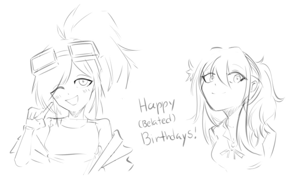 endokuu's tweet photo. Happy (Belated) Birthday lads! @itshyfen @Walksider https://t.co/Ta1tYE81O2