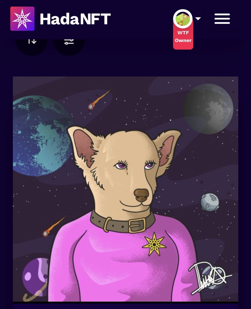 HadaNFT's tweet photo. I recently found out the real #HadaDog has passed away 😭😭😭

Loved that dog ♥️. She will be missed.

Fortunately she has been immortilised in #NFT form.

Long live Hada 

2009 - 2026 https://t.co/2W7drUlGWW