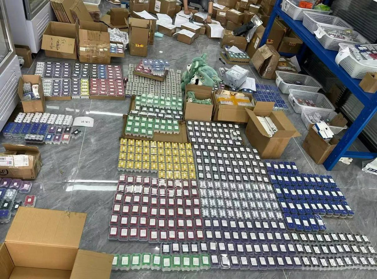 AminosP3ptides's tweet photo. Dear friends,
We are a distributor for pharmaceutical‑grade peptide products manufactured by Chinese factories. If you are looking for factory‑direct peptides with competitive pricing, you are welcome to partner with us. https://t.co/E5uhkf7wAx
