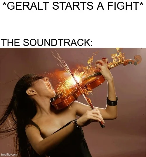 WitcherHour's tweet photo. The music in Witcher 3 is lit
Source: reddiit https://t.co/KjUqIU7qYH