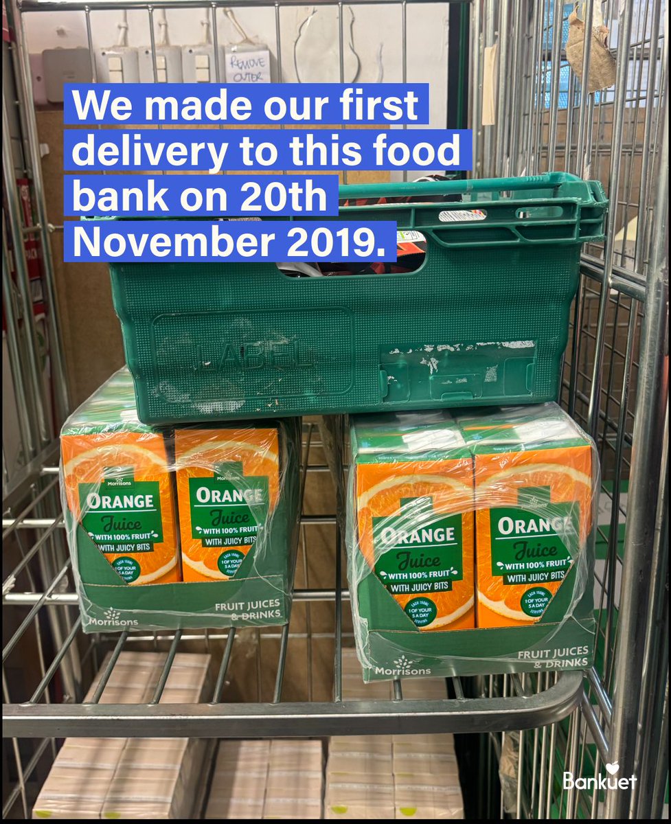 bankuetuk's tweet photo. We’ve supported Southwark Foodbank since 2019, through COVID, a devastating burglary in 2024, and everything in between.

Our founder, Robin, recently went behind the scenes to find out what’s happening, what they need right now, and what your donations can make possible 🙌 https://t.co/RgI0uGjOwC