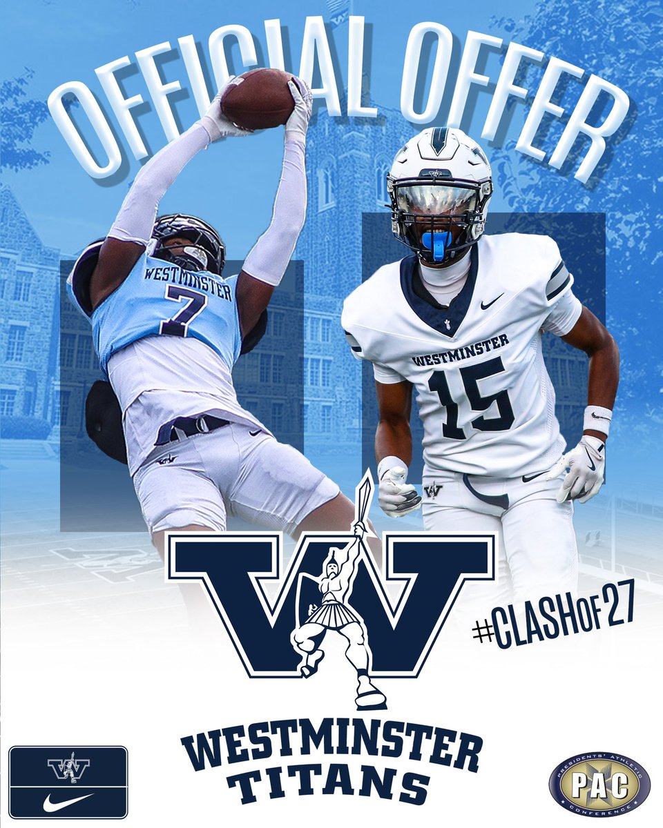 Tyler_Glancey's tweet photo. Blessed to receive my 13th official offer from @WCtitansFB! @CoachTyMcGowan https://t.co/tiyy8KB95p