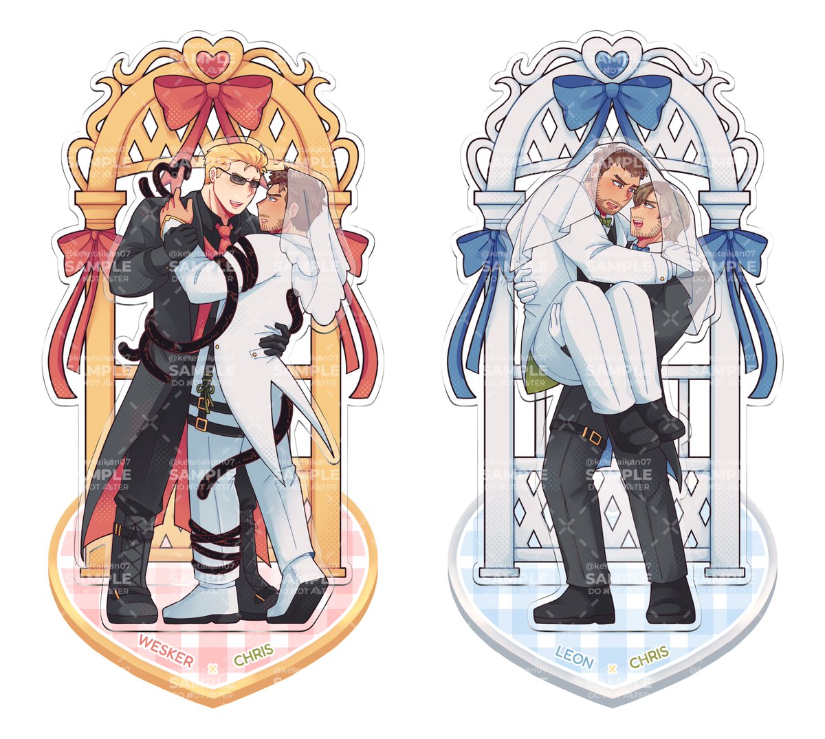 keretaikan07's tweet photo. Chrisker &amp; Chreon standees for #CF23 #comifuro23 (avail both days very limited stock)! ^__^ https://t.co/xLAht3Hqex