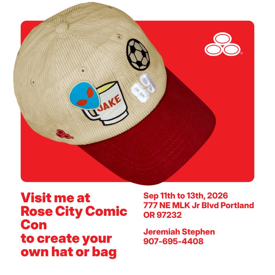 AgentJeremiahSF's tweet photo. Check out our State Farm experience at Rose City Comic Con! You’ll get a chance to make your own FREE hat or bag and chat with me about what makes State Farm a good neighbor. I’ll be there today 9/11 from 2pm to 4pm. See you then! #StateFarmGoodNeighborGoods https://t.co/6SHJJihItb