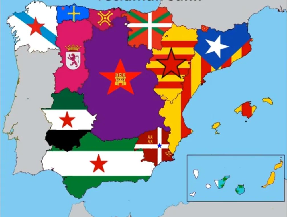 EmpireMoroccan's tweet photo. @CarlosIII_1768 @ReutersAfrica Free Catalonia and Basque from spanish occupation!! https://t.co/5Fv2dZ8KtU