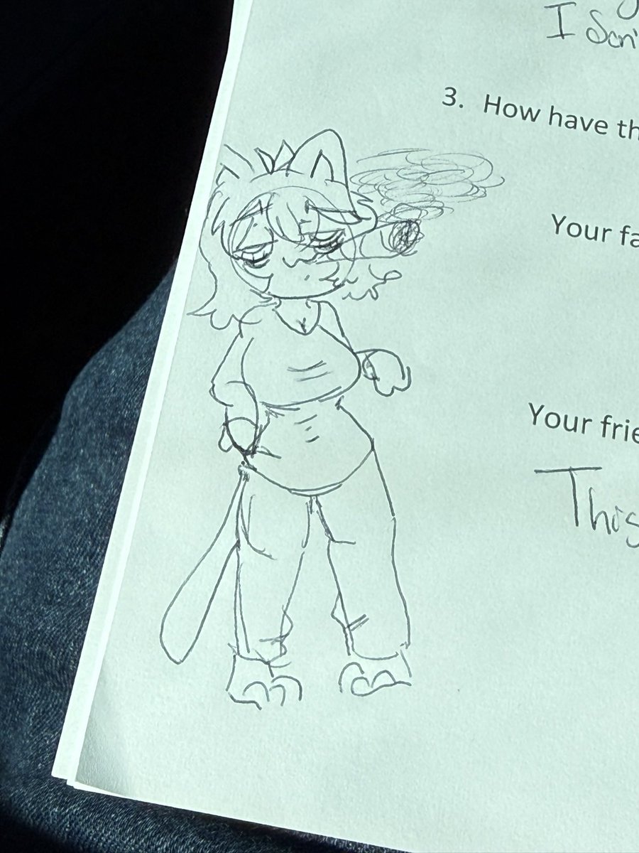 FunkyjazzwLive's tweet photo. I draw sometimes. Whenever they’re appropriate enough I’ll post em here, cuz why not. https://t.co/KVOIIU4cGd
