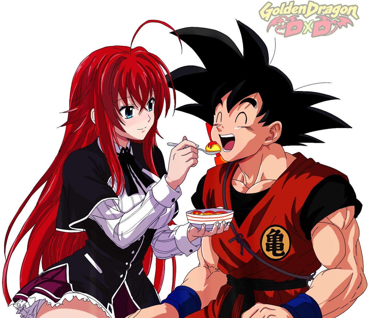 GoldenDragonDxD's tweet photo. Food
#DragonBall #HighSchoolDxD #Crossover #CrossoverShip #FanArt https://t.co/MSGx2IcU30