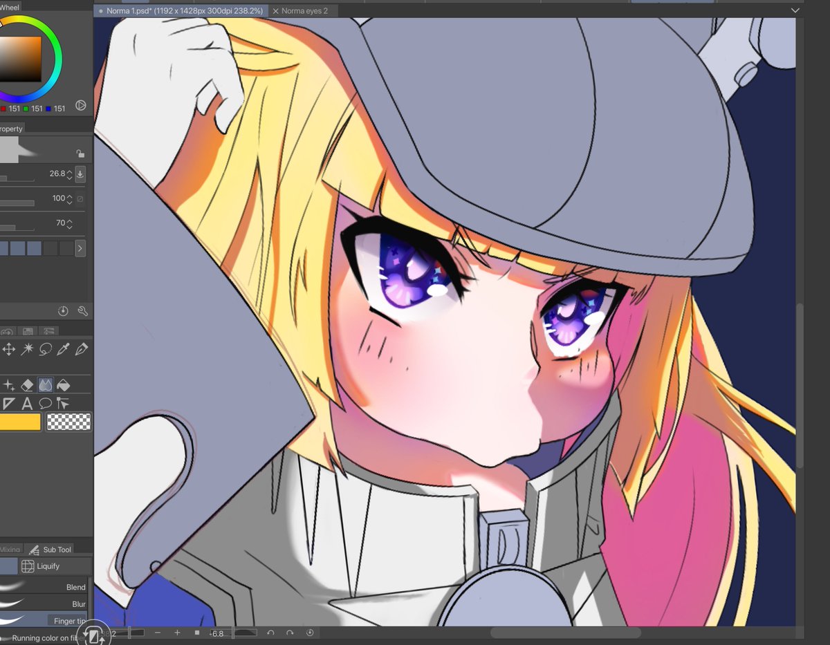 Iceshta's tweet photo. Norma fanart WIP  
#zenlesszonezero #zzzero #ノルムー #ゼンゼロ https://t.co/D4dGr7AIdi