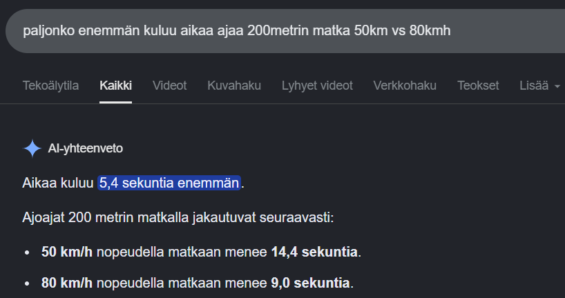 yybermaster's tweet photo. @JRluoto @DPasterstein Eli sinä säästät vajaa 6 sekuntia mutta sen seurauksena jonkun lapsi saattaa kuulla koulupäivän päätteeksi että isä ei tullutkaan töistä kotiin https://t.co/TEzGR9bokp