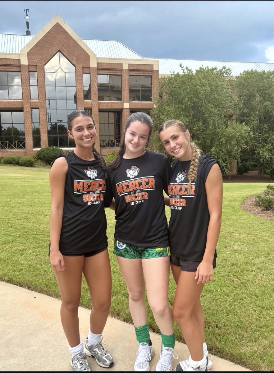 avaslater_12's tweet photo. Great time at the @MercerWSoccer ID camp.  Thank you to all the coaches, staff and players that came out to make this a great experience.   @GSAthletics_WSO @CSUCougarsWSOC @BamaStateWSC @Coach_TonyE @coach_jcrawford @DiwuraSoale https://t.co/gSz8WZUR0r