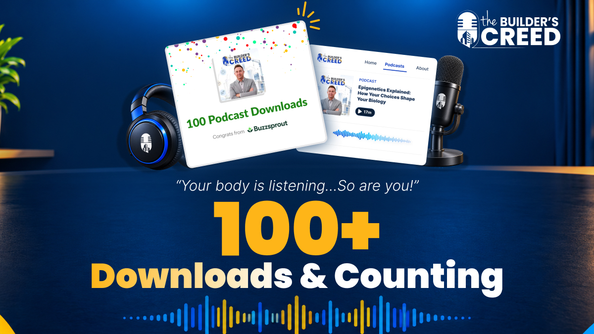 GetSubHub's tweet photo. 100+ downloads of our epigenetics episode. Apparently, this topic hit a nerve 👀

Listen to it here: https://t.co/cuM4mfUqQY

#podcasts #builderscreed #subcontractorhub #epigenetics https://t.co/ZP25ohDMcg