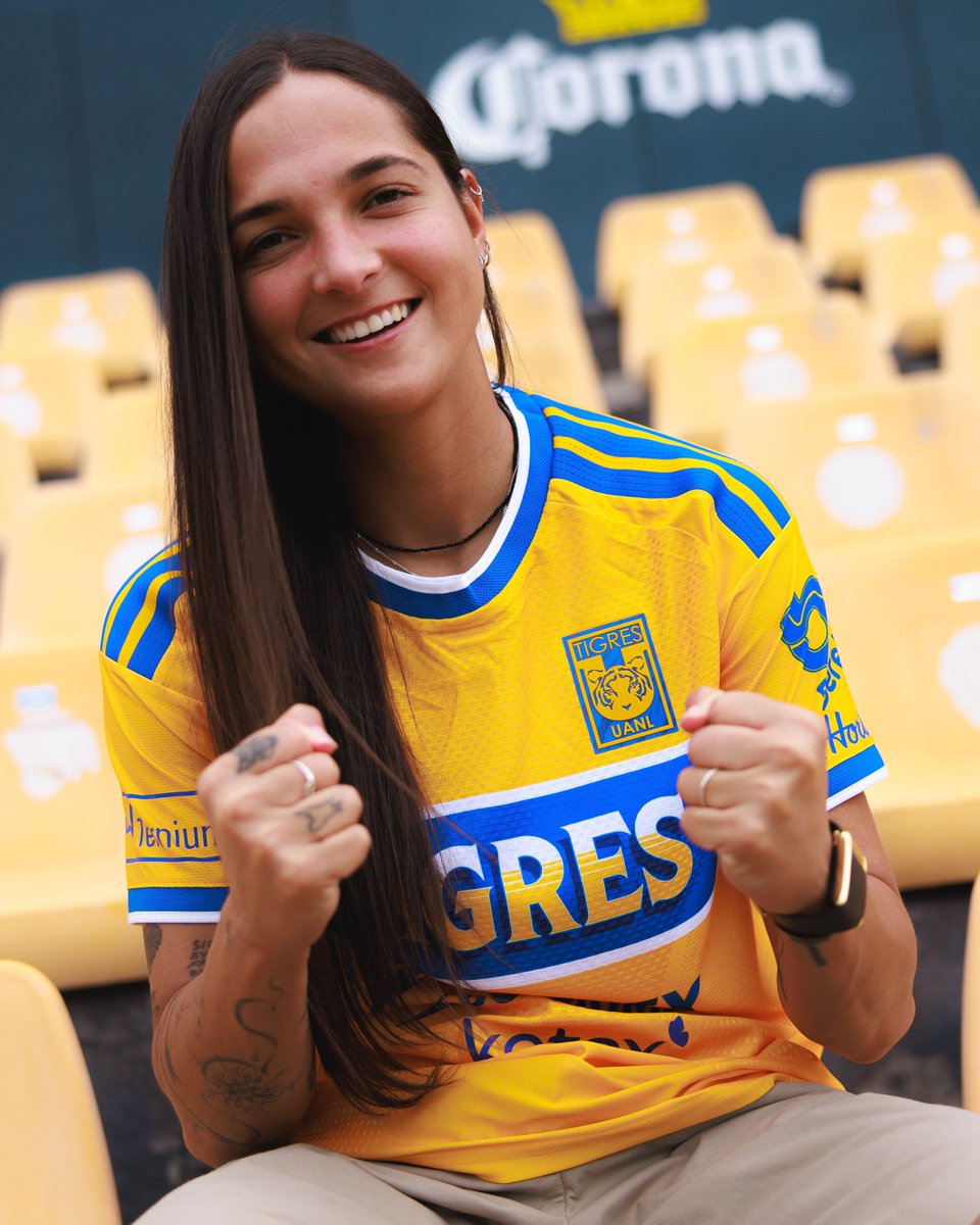 TigresFemenil's tweet photo. 👊 ¡Lista para defender estos colores 𝒄𝒐𝒏 𝒐𝒓𝒈𝒖𝒍𝒍𝒐 𝒚 𝒄𝒐𝒏 𝒉𝒐𝒏𝒐𝒓! https://t.co/AMpos0GxDH