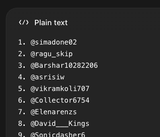 86d_app's tweet photo. GM ☕️ welcome to all my new friends!

I recorded every follower from 0 to 300. I see you and I appreciate you.

To celebrate, I've allocated 1 USDC per follower. 300 USDC total.

All you need to do to claim your reward is like and reply with your USDC (Base) address. https://t.co/P5ZlbgSo9U