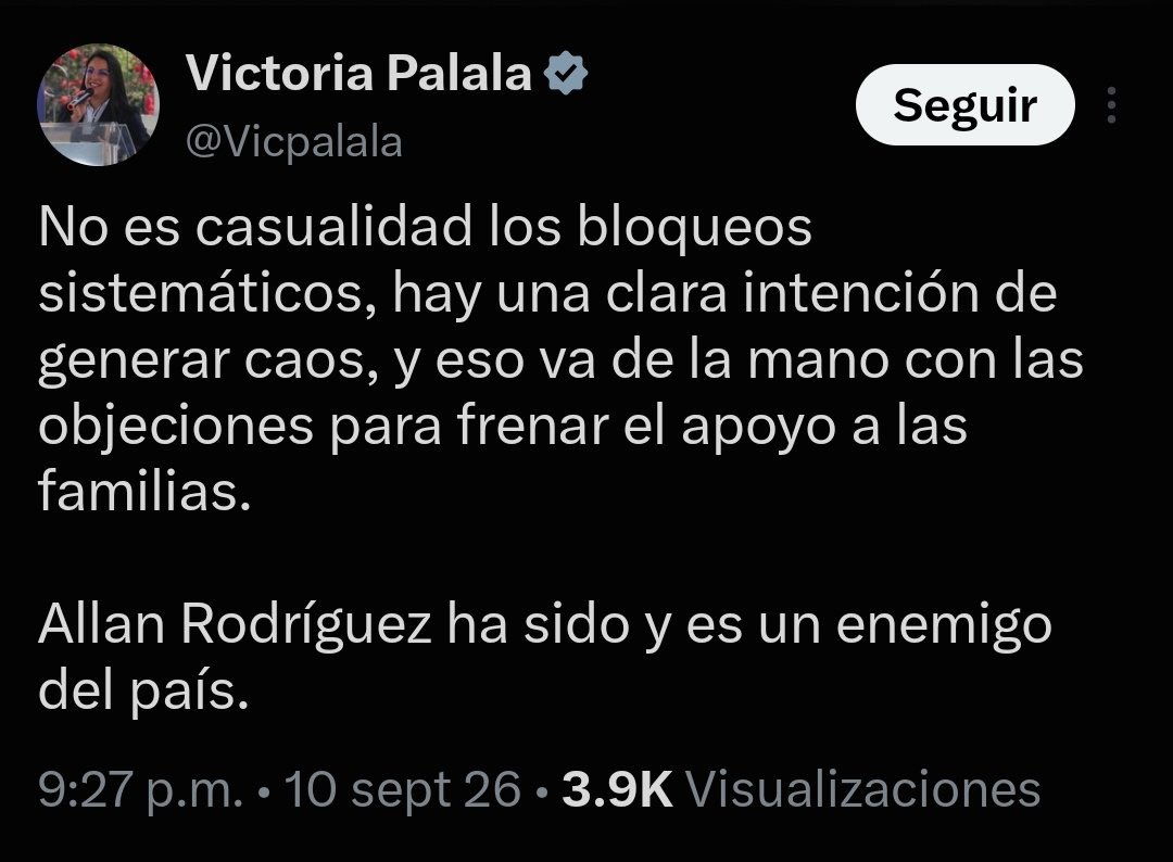 __VaderGT's tweet photo. Analicemos la #DobleMoral de la diputada @Vicpalala 

Bloqueos     /    Bloqueos
2023.                   2026 https://t.co/g6tTZUiwLV