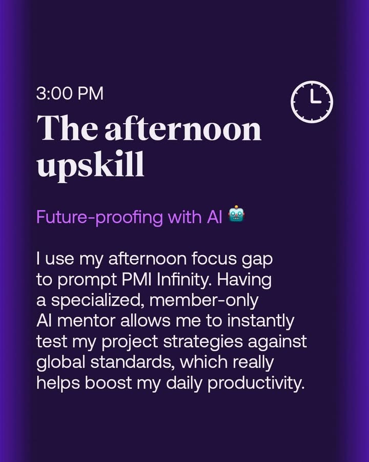 Pmi_Ke's tweet photo. Think of a PMI membership as your professional cheat code for saving time, bypassing project stress, and future-proofing your career.

#ProjectManagement #PMI #WorkSmarter #CareerStrategy #Leadership https://t.co/akV0f4rHu9