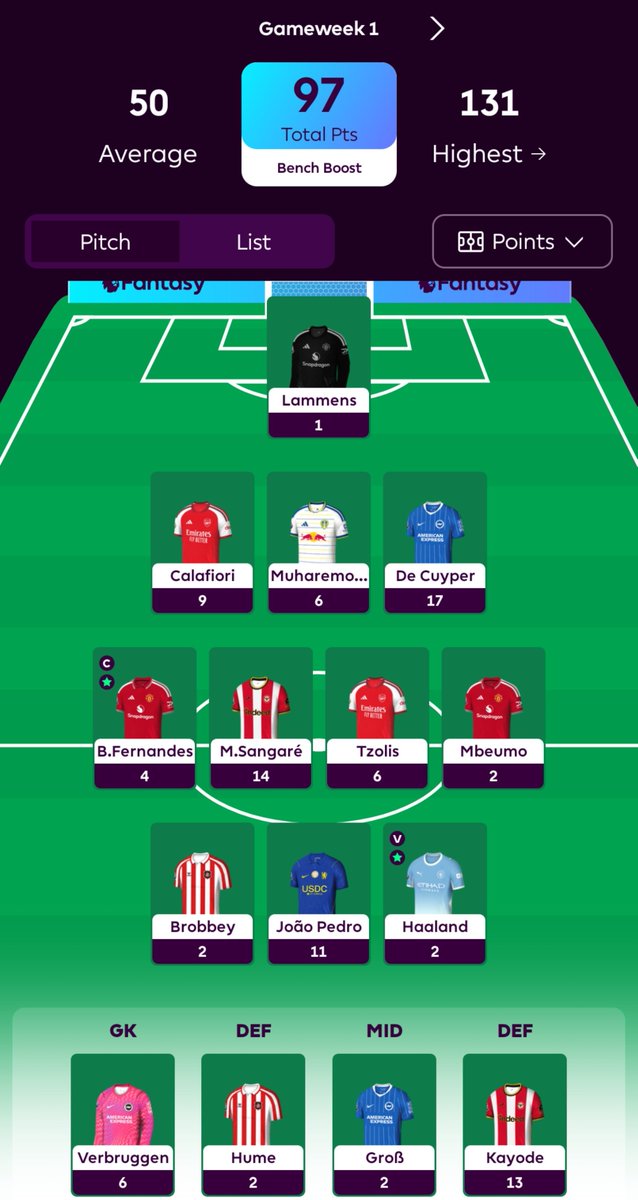 _phads's tweet photo. @AlexVolloFPL Played gw1 https://t.co/UFXROBUOUR