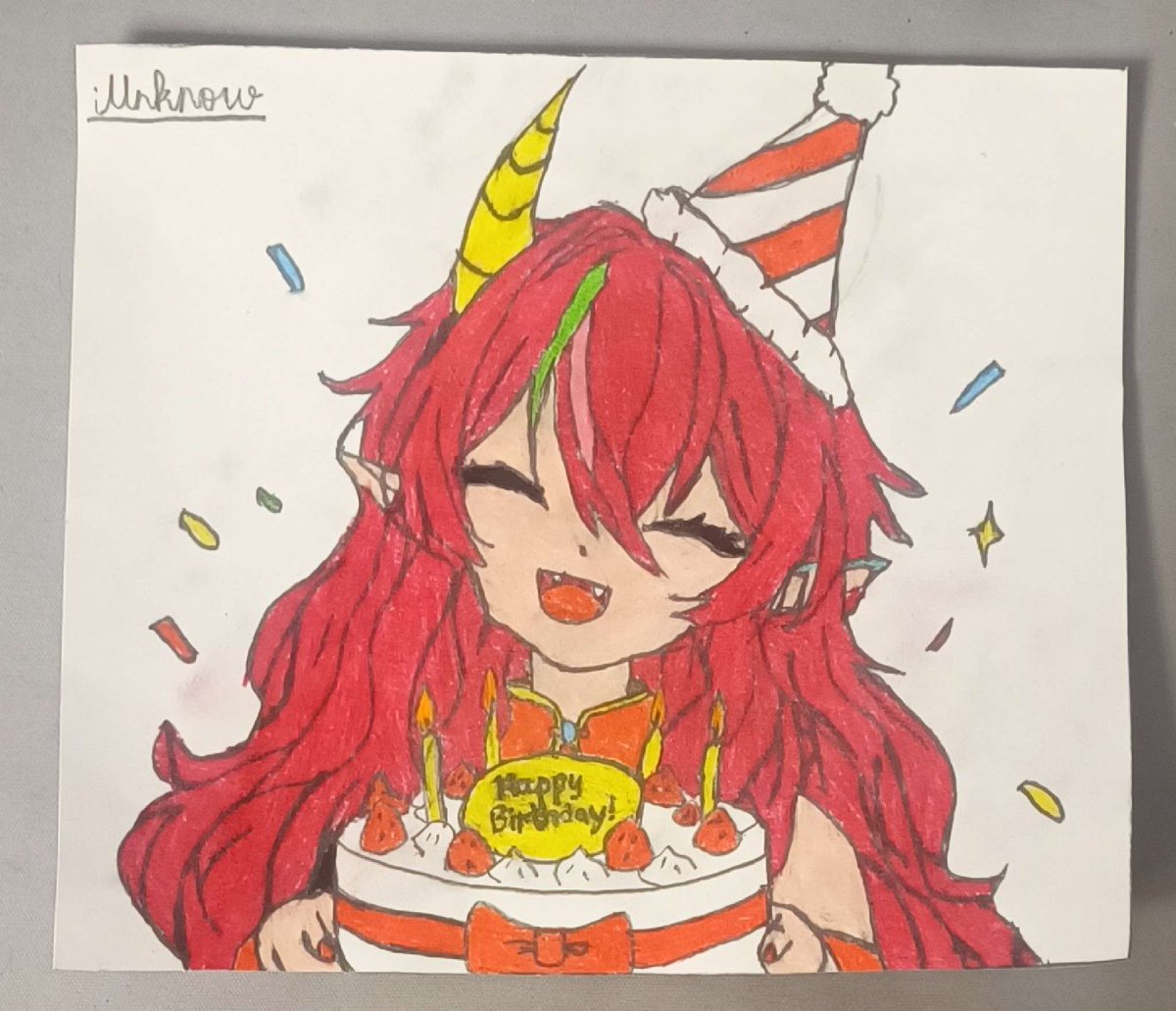 VividyanVT's tweet photo. HAPPY BIRTHDAY TO ME!

Thank you to everyone who came to my birthday stream todayy, we revealed the new 2.0 vivi design!

Also happiest of birthdays to my birthday twin, @ravenroli 

Thanks to @That_iUnknow for the birthday fanart as well! https://t.co/rgkChczPRq