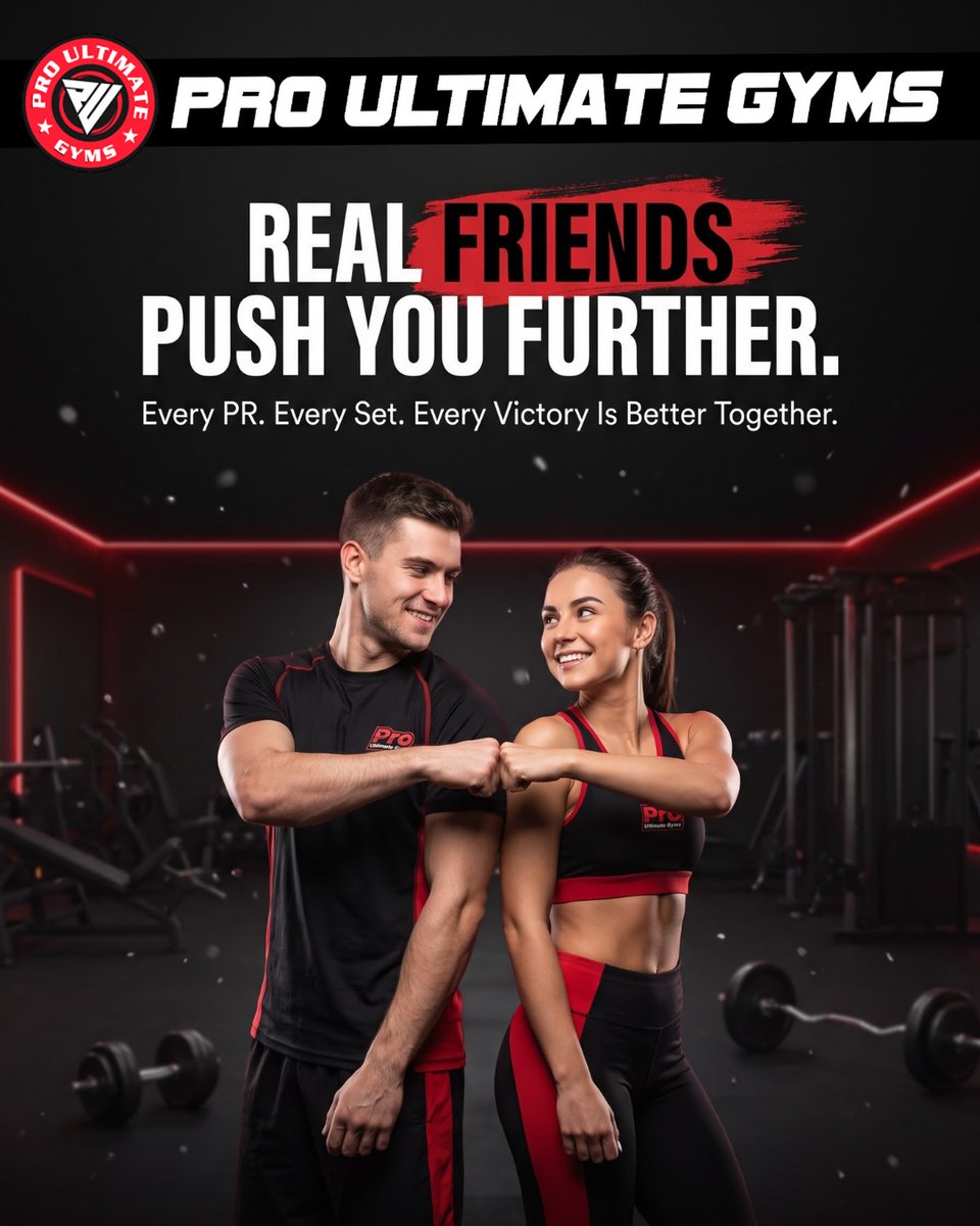 MarionFora5eoe's tweet photo. Happy Friendship Day! 🤝
Real Friends Don’t Just Stand Beside You—They Push You To Be Stronger Every Single Day. Every Rep, Every Set, And Every Victory Becomes More Meaningful When You Train Together. Celebrate The Bond That Inspires You To Keep https://t.co/V67wICnGa9