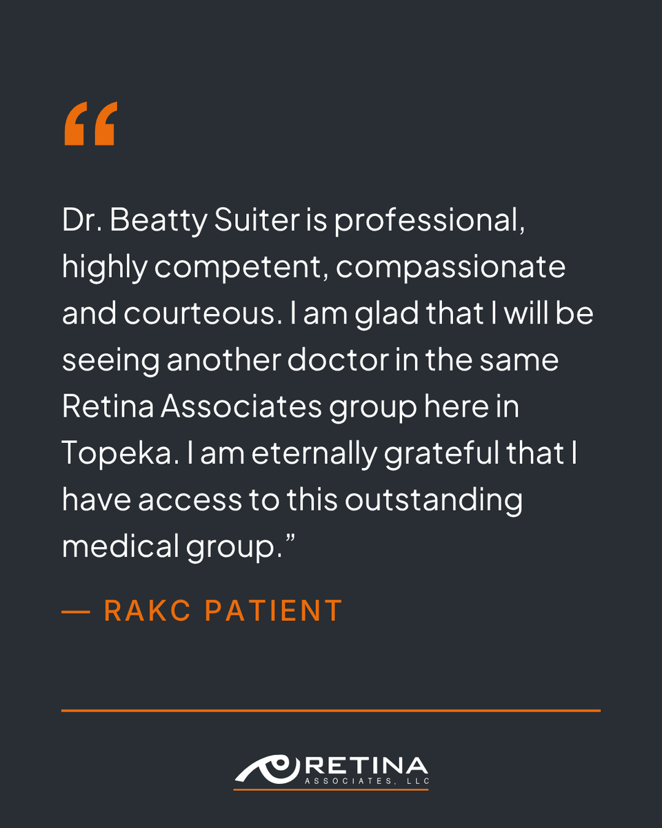 KC_retina's tweet photo. Patient experiences like this reflect the trust built through compassionate, specialized retinal care. We are grateful for the confidence our patients place in Dr. Suiter and our entire team. https://t.co/RnlwQ4t310