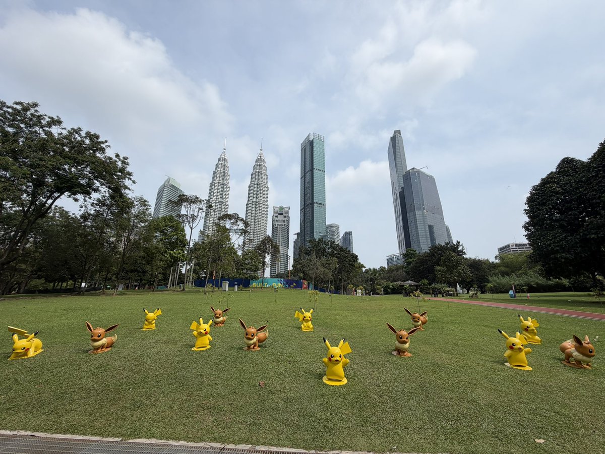 iPathfinder91's tweet photo. Tomorrow’s the event at KLCC Park in Kuala Lumpur! It isn’t called #PokéXciting for nothing. 🥳 https://t.co/rerq1w2TEj