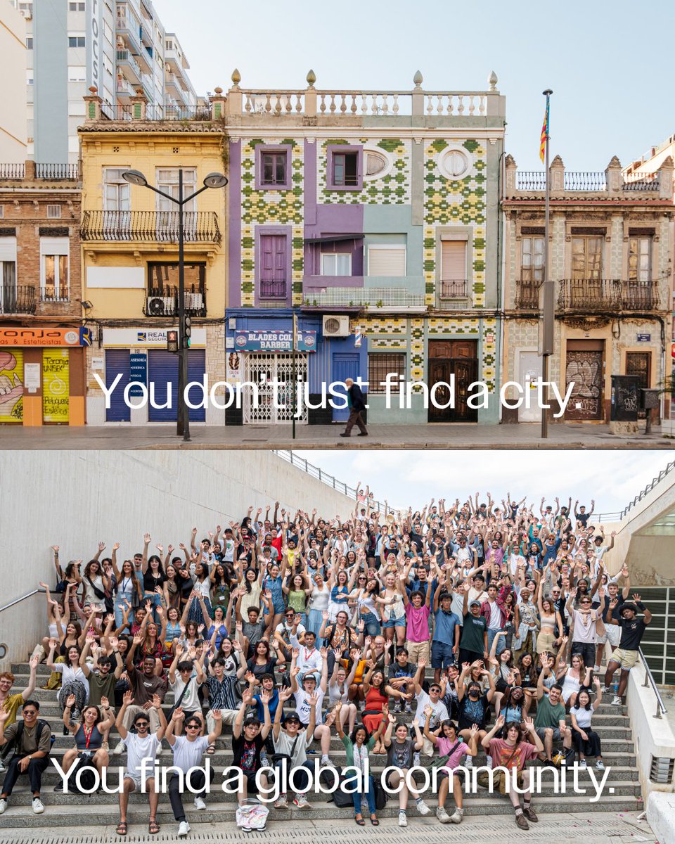 berkleevalencia's tweet photo. Study in a global community.

Discover new perspectives.

Turn your ideas into impact.

And build the confidence to shape whatever comes next.

It's only just beginning. https://t.co/VFHoRZUnVs