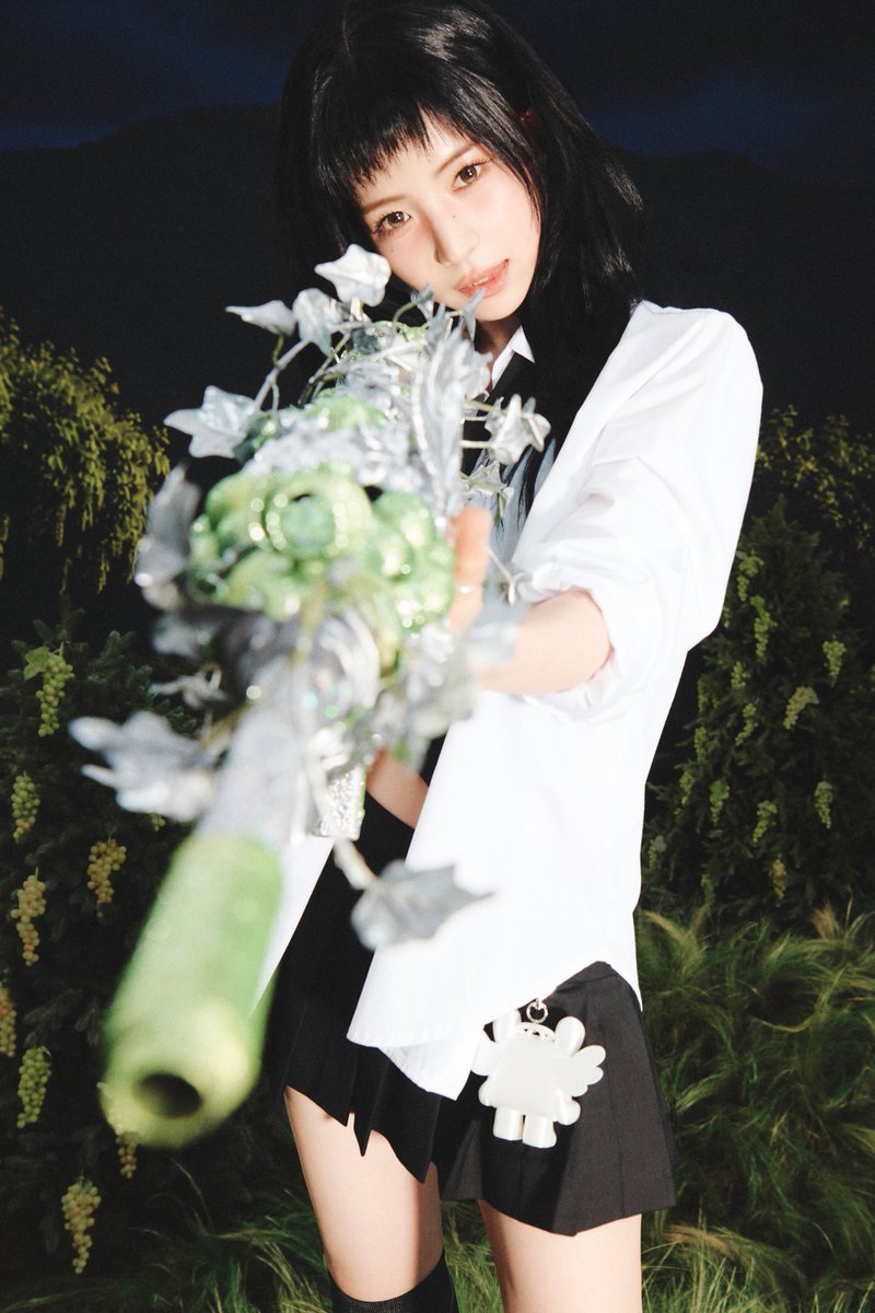 NiziU__official's tweet photo. NiziU(니쥬) "Sour Grapes" 
CONCEPT PHOTO🔫
#MAYA #마야

🍇━━━━━━━━━━━━━⭒☆
NiziU(니쥬) Korea 1st Mini Album "Sour Grapes"
2026.09.28 MON 6PM (KST) Release

🎧Pre-Save "Sour Grapes"
https://t.co/JSvNDNziWd
☆⭒━━━━━━━━━━━━━🍇

#NiziU #니쥬
#SourGrapes
#NiziU_SourGrapes