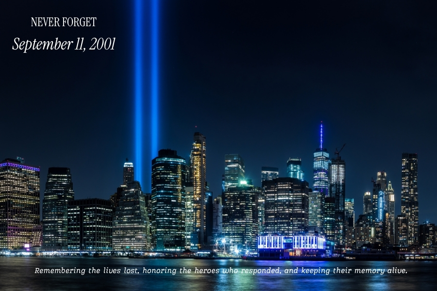 InvestingWNick's tweet photo. Today, we remember the lives lost on September 11th, 2001, and honor the heroes who responded with courage and sacrifice. We will never forget. https://t.co/L33HYbOq5w