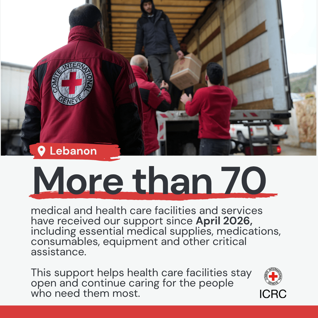 More than 70 medical and health care facilities and services have received our support since April 2026, including essential medical supplies, medications, consumables, equipment and other critical assistance.  This support helps health care facilities stay open and continue caring for the people who need them most.