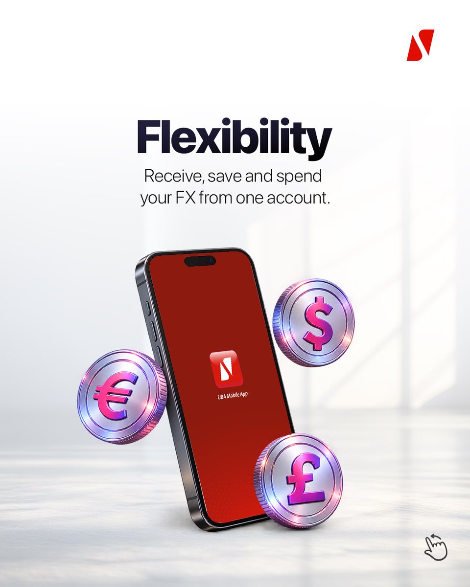 UBAGroup's tweet photo. 𝐀 𝐒𝐦𝐚𝐫𝐭𝐞𝐫 𝐖𝐚𝐲 𝐓𝐨 𝐌𝐚𝐧𝐚𝐠𝐞 𝐘𝐨𝐮𝐫 𝐅𝐗.

Managing foreign currency is easier when you have an account designed for it. With UBA, you can keep your FX in one place and enjoy convenient access whenever you need it.

Open a UBA Domiciliary Account today via the link https://t.co/yMB78Sg7BT .

#AfricasGlobalBank