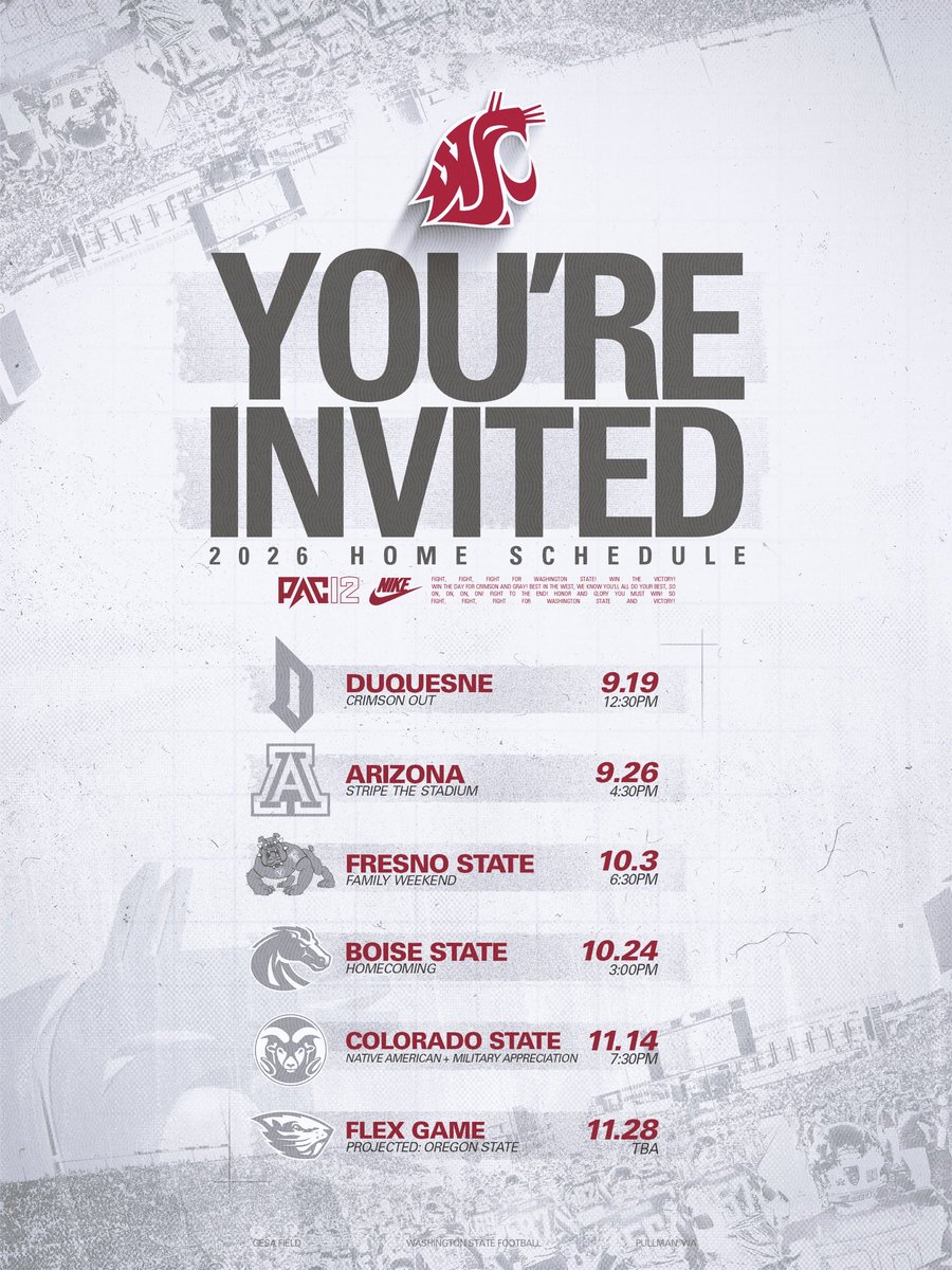 TyAlexander23's tweet photo. Thank you @WAzzuCoachGreen for the game day invite ‼️ Really excited to catch a game this fall!!❤️🤍@WSUCougarFB @CoachDowery @DanielPlatz_ @WSU_FBRecruits https://t.co/OipLzp0gy1