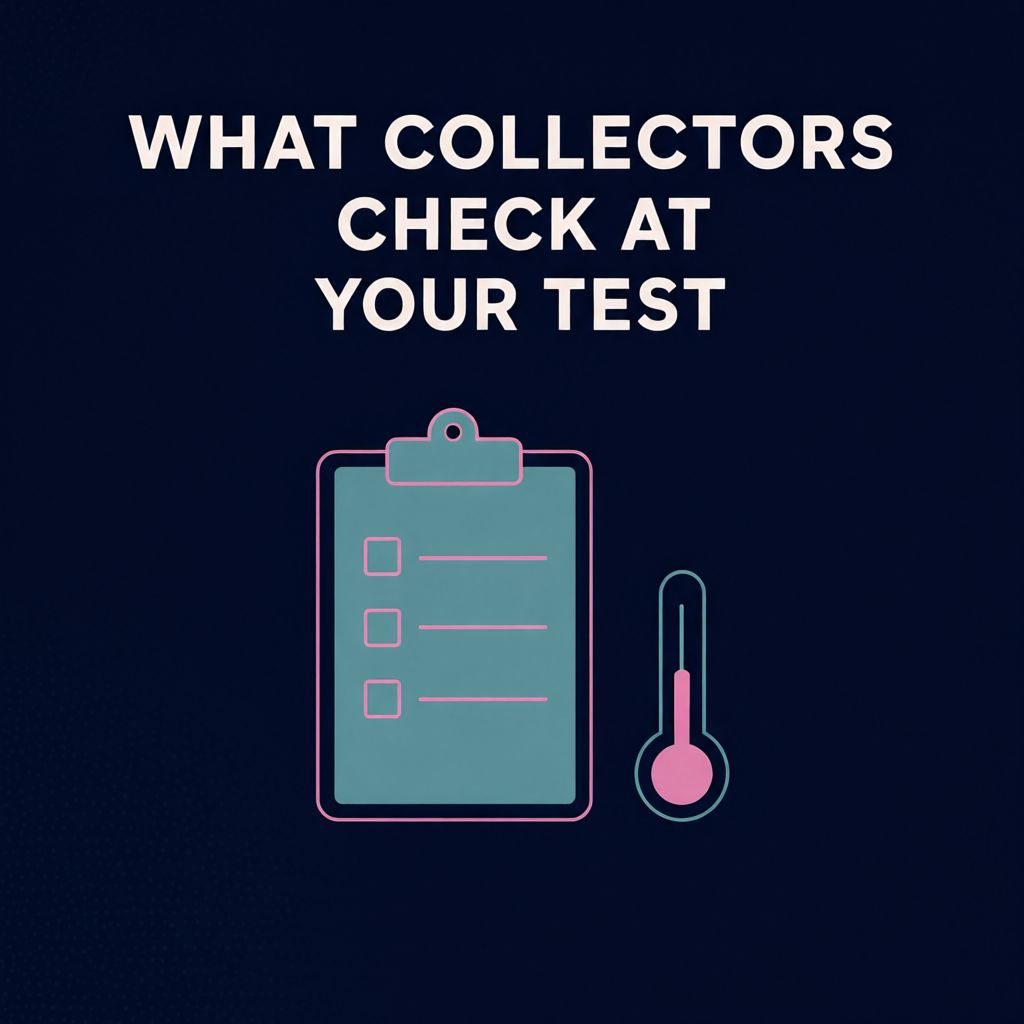 thcdetox's tweet photo. Collectors check: 45mL minimum, temp read within 4 min (90-100F), plus color/smell. Miss one and it's an observed re-collection. Know the checklist. https://t.co/d58CDQ6U0R #drugtest https://t.co/qDTf2RBvAU