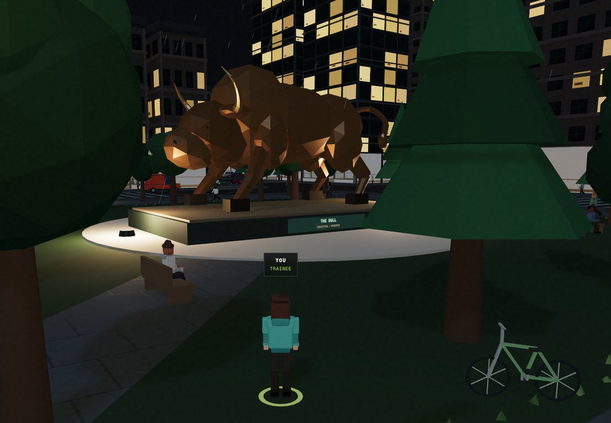 Pumpany_PF's tweet photo. @blknoiz06 @vonsoulart @BlackBullSol Hi bulls. 
We raised a statue for you in our world.
$PUMPANY https://t.co/3j9wKbQwYP