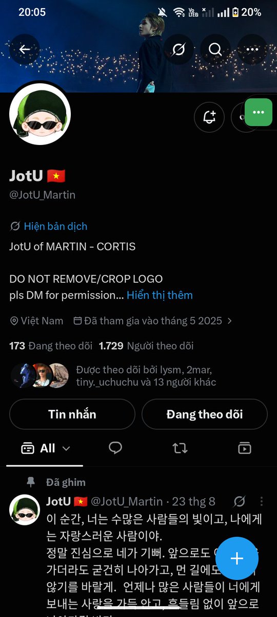 Tomartinni's tweet photo. @JotU_Martin For #MARTIN #마틴 https://t.co/XMYd8fzjrQ