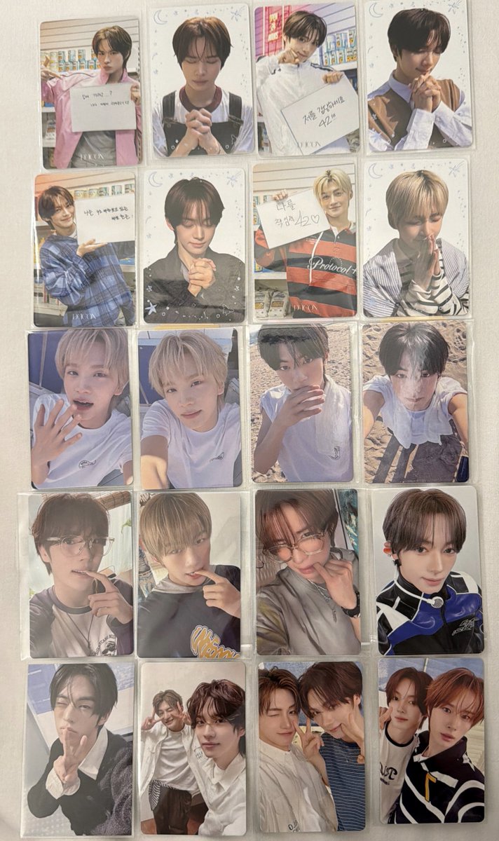 hixxu_zip's tweet photo. TWS トレカ 交換

譲)画像のもの

求)写真💛優先 / n:1も検討いたします

9/12.13 横浜手渡し

お気軽にお声掛けください🙇🏻‍♀️ https://t.co/I5h90ZsENK