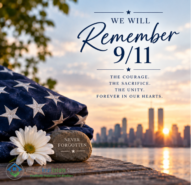 VirtualAssistRE's tweet photo. 9/11. Honoring the innocent lives lost and the heroes who stood in the face of unimaginable tragedy. Never forget.  ❤️🤍💙 https://t.co/UcsISMFaFt