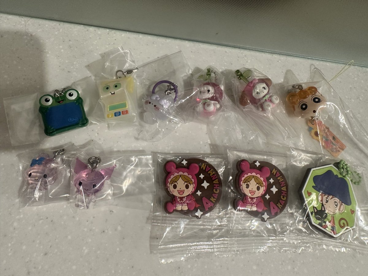 mugiponmozu's tweet photo. 【交換・買取・譲渡】
被ってしまった分の交換・お譲り先を探しています。
郵送、名古屋手渡し可です。
よろしくお願いします🙇‍♀️

【譲】画像のもの
【求】定価＋送料、固定(求リスト)

サンリオクリスタル、しんちゃん、トイストーリー、アンパンマン、矢沢あい、もちうさちゃん、スフレ、ムース https://t.co/a771GiqafH