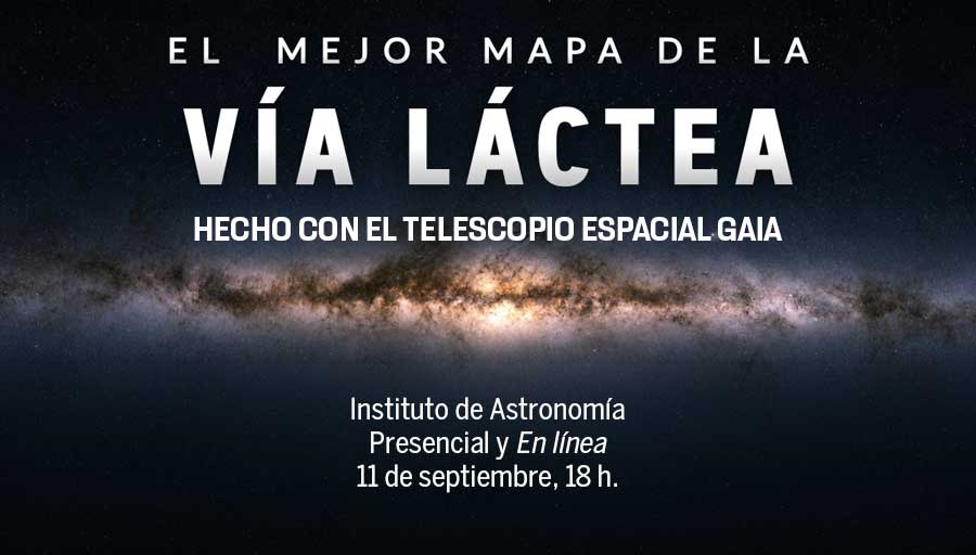 UNAM_MX's tweet photo. El telescopio espacial Gaia 🛰️ midió la posición y el movimiento de más de 1,000 millones de estrellas, brindando el mapa más detallado jamás hecho de la Vía Láctea 🌌. #HoyEnLaUNAM, descubre todo lo que ha revelado, en una #Charla del Instituto de Astronomía de la UNAM > https://t.co/AKSY3DimpR
#AgendaUNAM