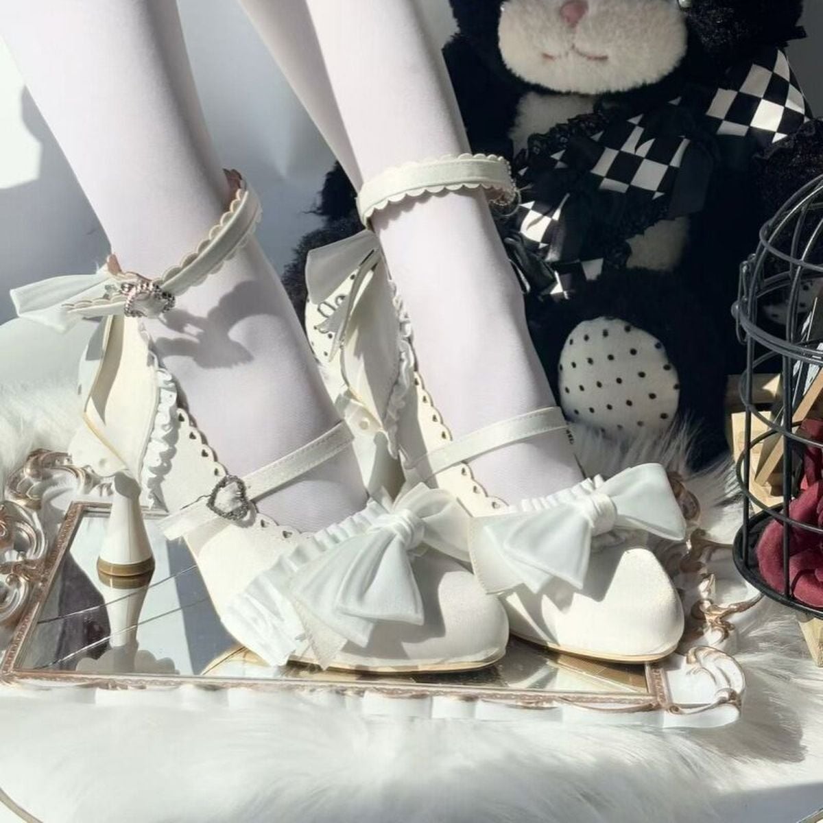 Maidens_Reve's tweet photo. 💕Maiden's Rêve プレゼントキャンペーン°˖✧
🎁恋するドールハートリボンパンプス🎁　💗アイテム詳細はリプ欄へ💗

🎀参加条件🎀
@Maidens_Reveをフォロー＆リポスト
締切：10/11
❣希望サイズ・カラーをコメント／
引用リポストで当選率UP❣ https://t.co/XgtMqXrXT3