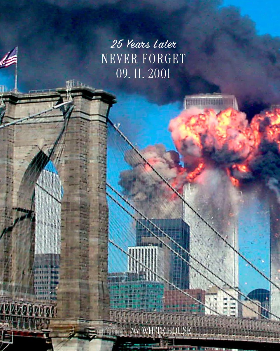 LORDVANWORMER's tweet photo. To blame the Jews or the U.S. government for the 9/11 terrorist attacks is absurd. To believe nonsense as such makes you a fool and sick in the head. It is a mockery of the 2,977 people that died, and thousands more that were injured and suffered lifelong illnesses.  

Rather we need to honor the first responders who risked and gave their lives and ran into the fire, as well as the family members that said goodbye on an ordinary morning, not knowing that it would be the last time.

Always remembered, never forgotten.