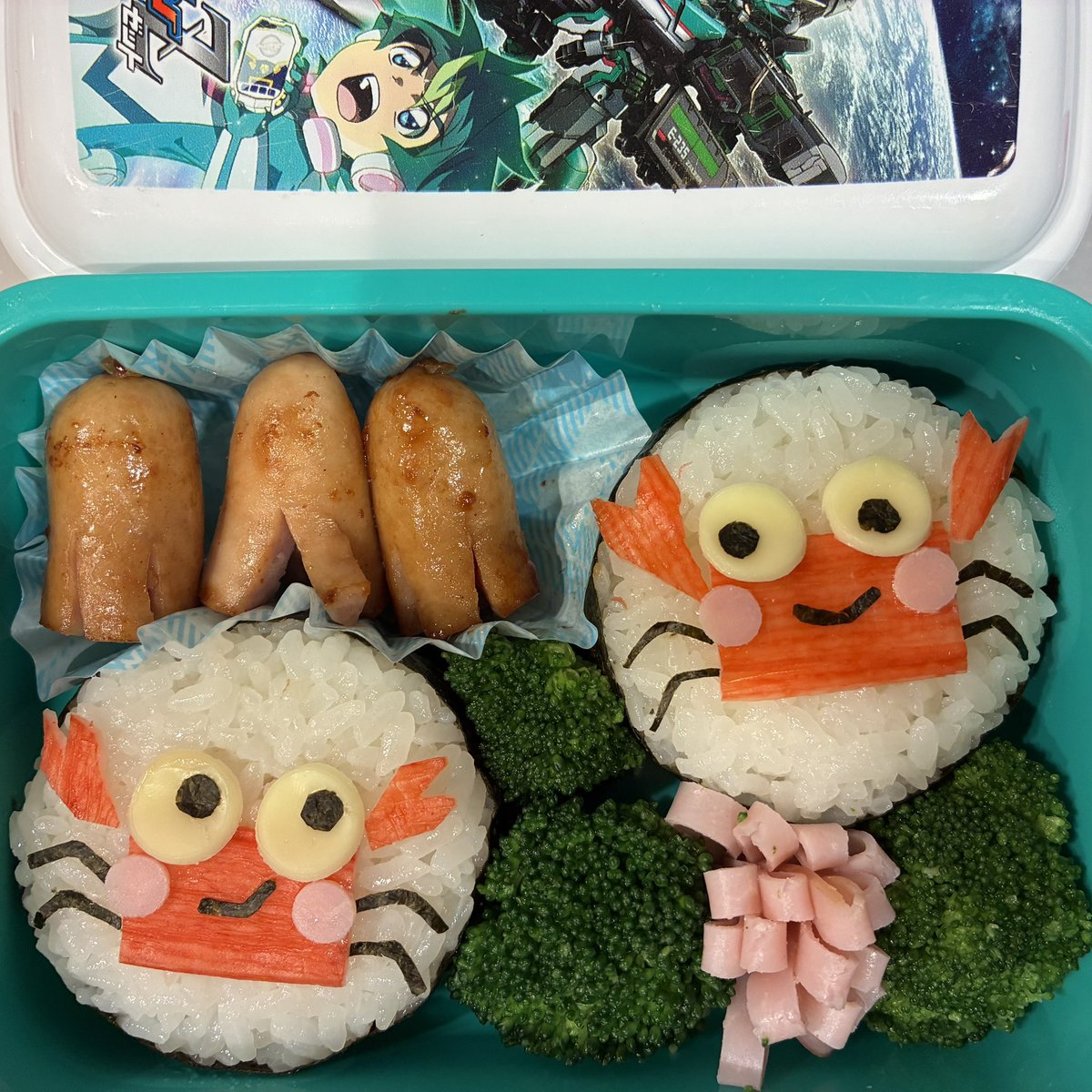 kanisanchi's tweet photo. 夏休みの学童弁当コレクション🍱
そうです、いいねが欲しいだけです供養供養 https://t.co/AdGZamG9Xt