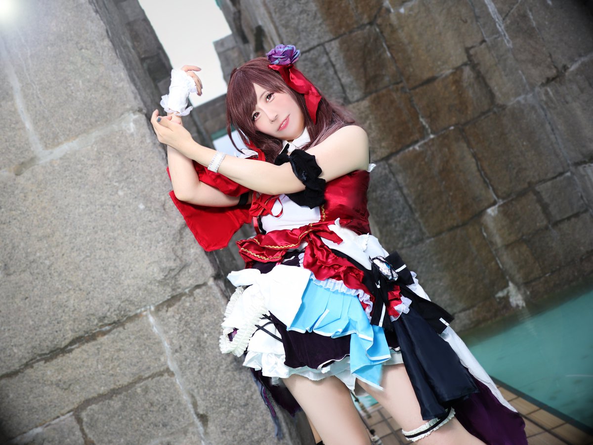 cosplay_meyou's tweet photo. 【コスネーム】
みゆう

【キャラ名】
月岡恋鐘（アイドルマスターシャイニーカラーズ）

【ポイント】
海の底、という意味を持つ名前の衣裳。ライブステージのイメージにもぴったり合う、深海宮殿のようなロケーションで撮影しました！

#ステージコスモスナップ https://t.co/Sug6YkItRX