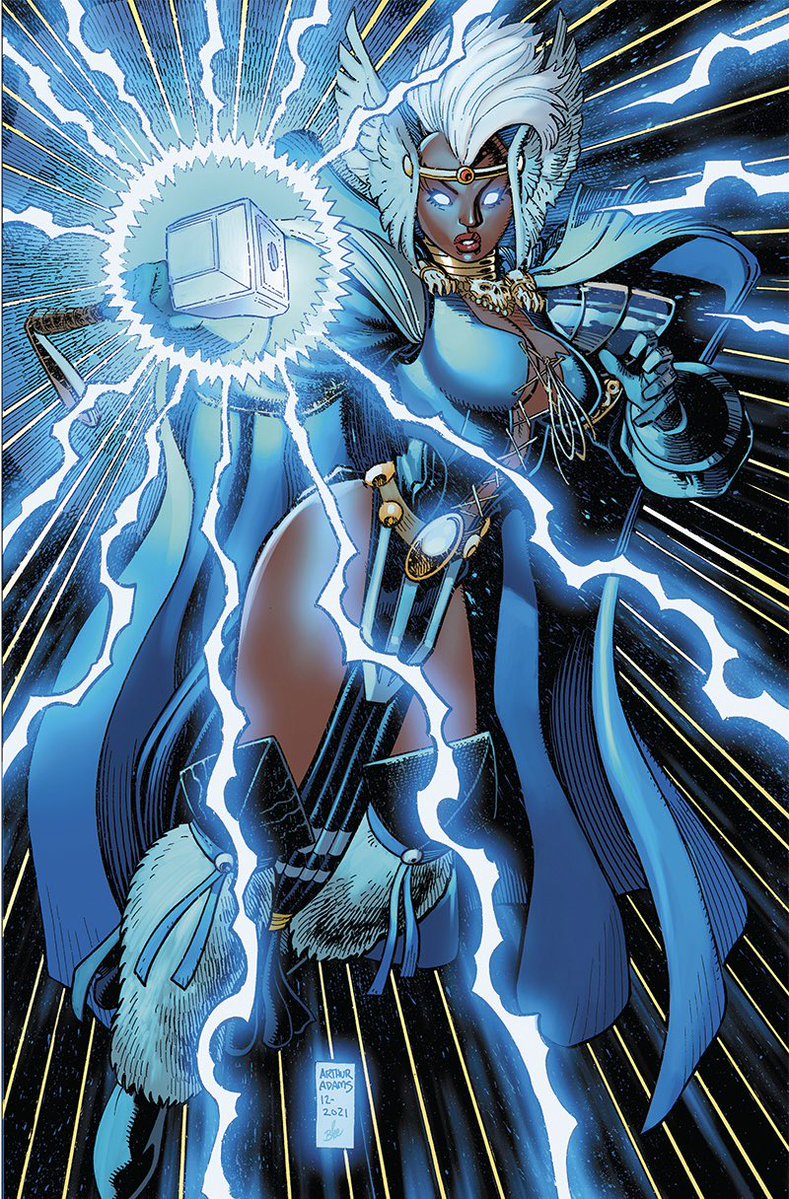 AtomikPop's tweet photo. Storm by Art Adams, 2021. https://t.co/GQALqaBoFJ