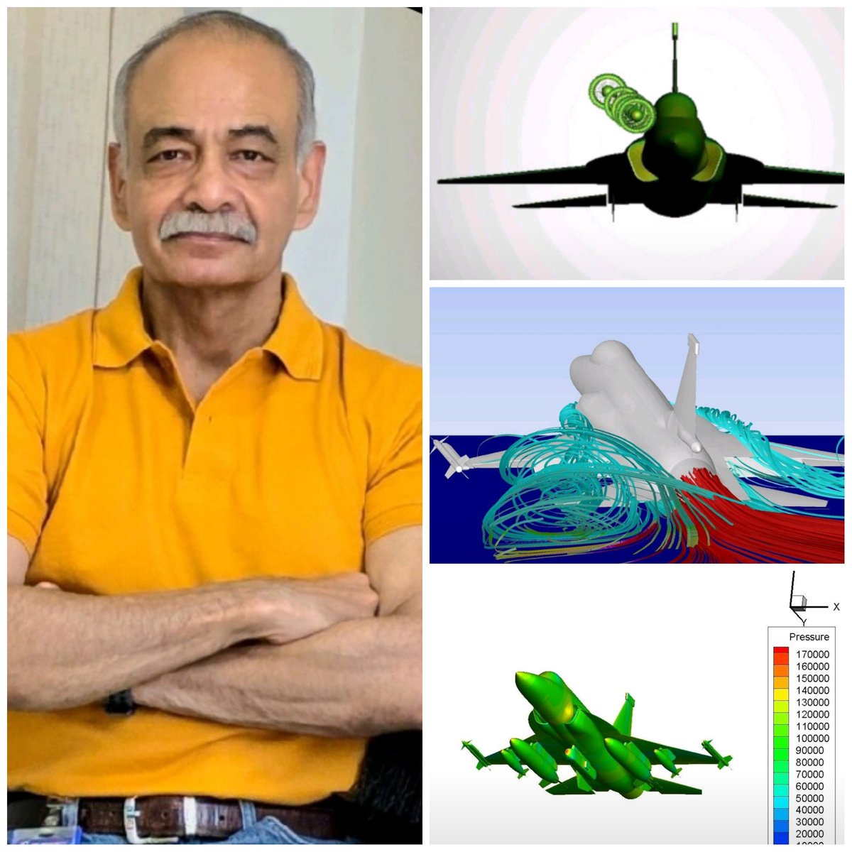 Tactical_Tipu's tweet photo. Remember your Heroes 🇵🇰🎖️

Air Cdre Dr. Jehanzaib Masood, a Pakistani aerospace engineer who helped shape the JF-17 from its formative years. From designing its Diverterless Supersonic Intakes, refining the Leading Edge strakes to address aerodynamic stresses, to integrating multiple Pakistani weapons, his contribution lives within the aircraft itself.

As a professor, his greater legacy may be the generations of aerospace engineers he trained to serve Pakistan.

Nations must celebrate the minds that quietly build their strength.🇵🇰🇵🇰🇵🇰