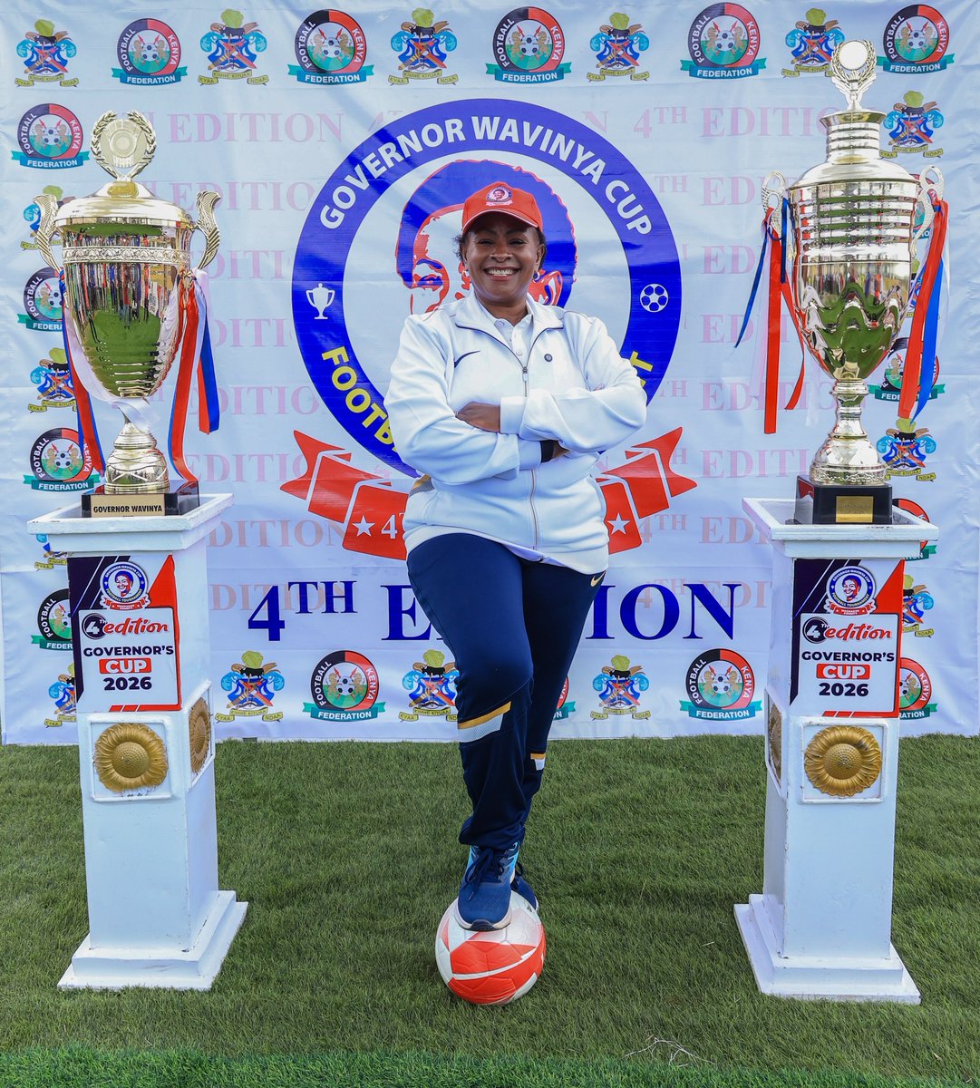 Wavinya_Ndeti's tweet photo. Officially launched the 4th Edition of the Governor Wavinya Cup, bringing together 650 teams and more than 13,000 players drawn from all wards across Machakos County.

Beyond the tournament, this year’s edition will feature transformative community outreach initiatives focused on mental health awareness and resilience and voluntary HIV counselling and testing, as well as career mentorship and skills training to empower our youth both on and off the field.

We are building Machakos into the premier sports incubator in East Africa and transforming our home into a world-class sports tourism hub where talent is discovered, nurtured, polished, and exported to the world’s biggest arenas.

From the ward to the world!